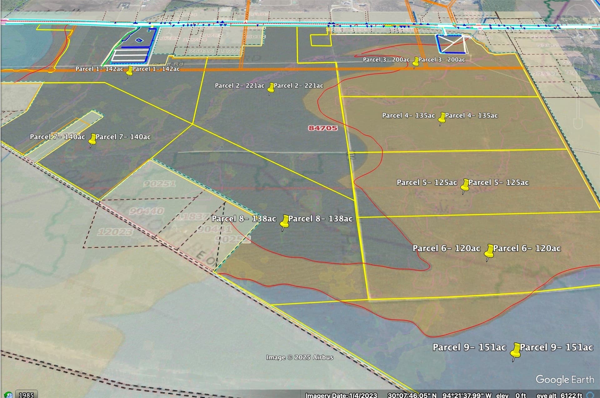 1,425 acres in Hardin County gallery image 2