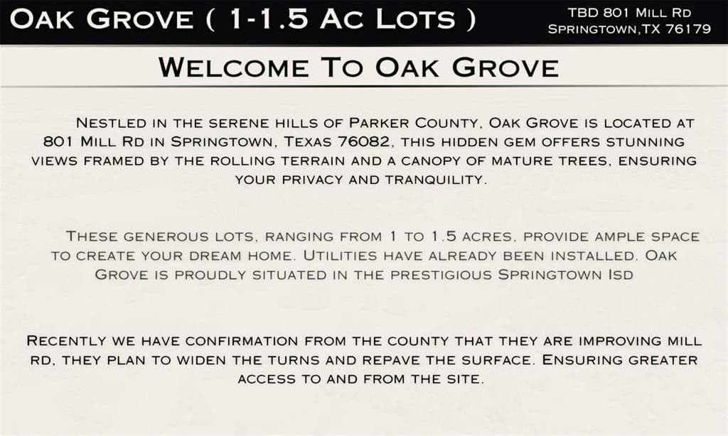 1 acres in Parker County gallery image 2