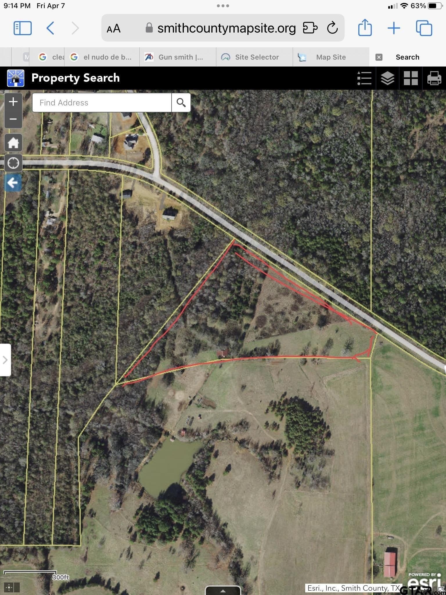 13.05 acres in Smith County