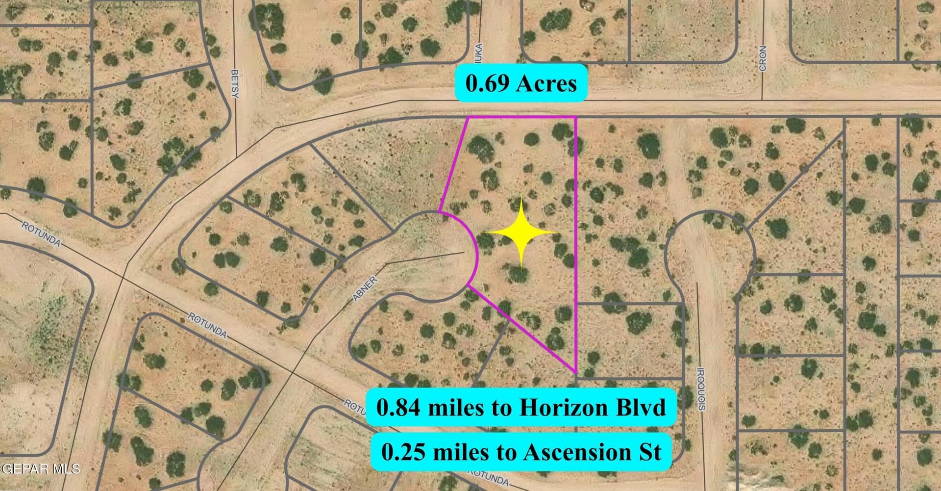 0.69 acres in El Paso County