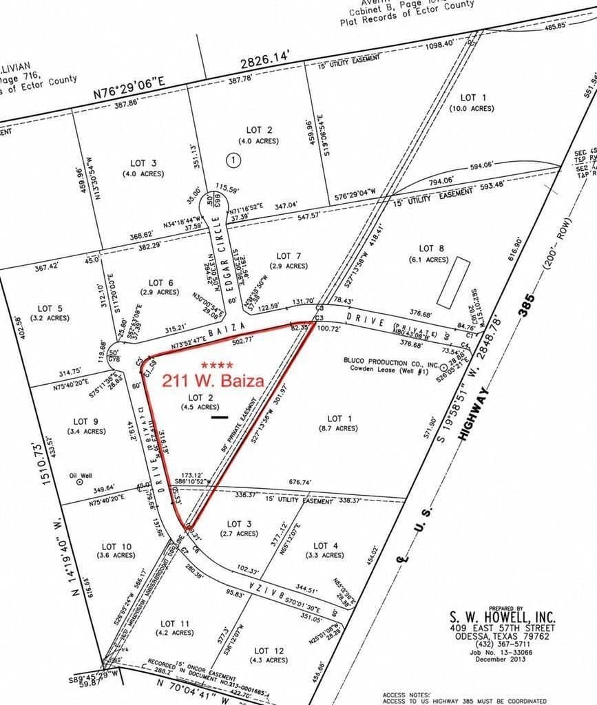 4.5 acres in Ector County