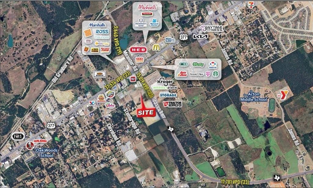 4.38 acres in Hood County