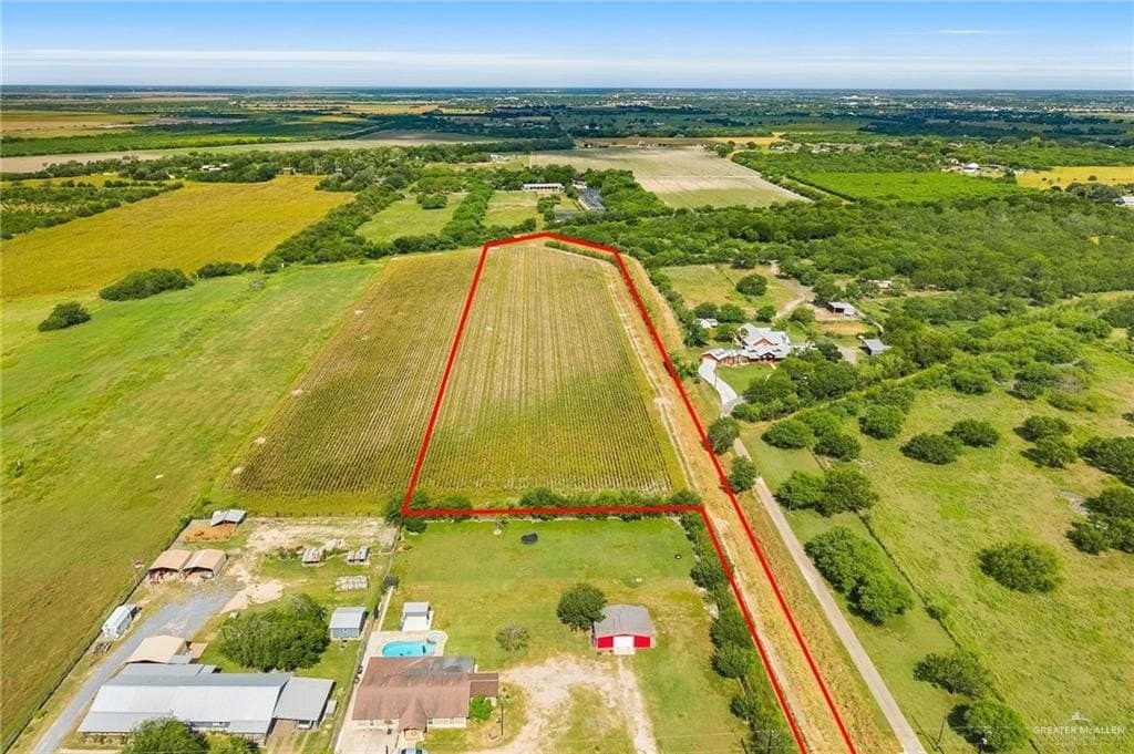 6.97 acres in Cameron County