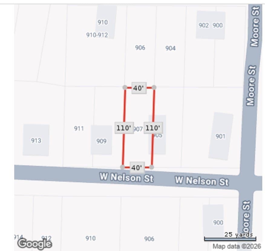 0.1 acres in Gregg County