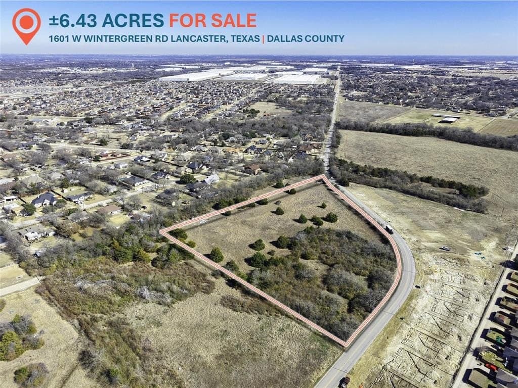 6.43 acres in Dallas County