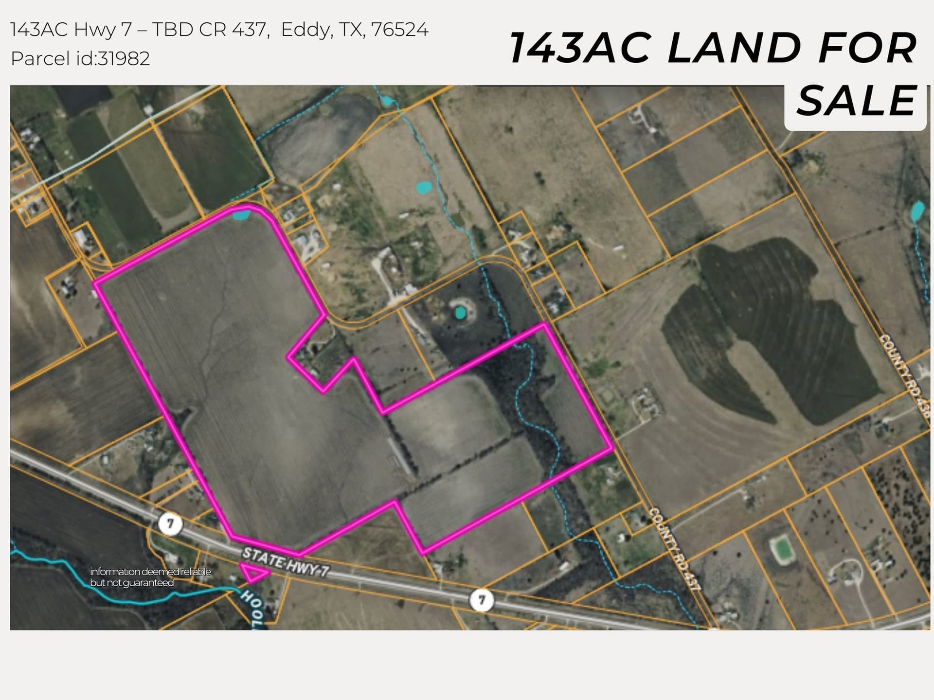 140 acres in Falls County