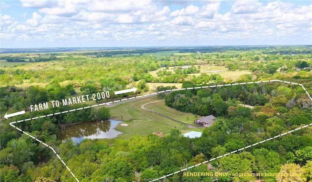 16.9 acres in Burleson County