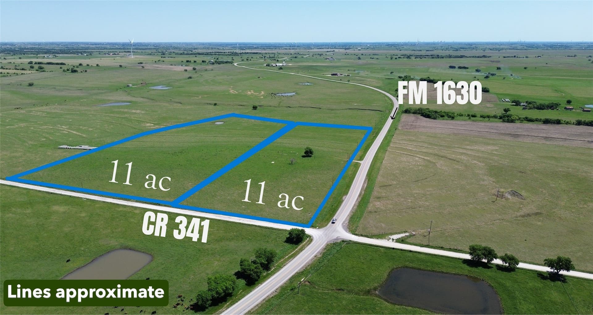 11 acres in Cooke County
