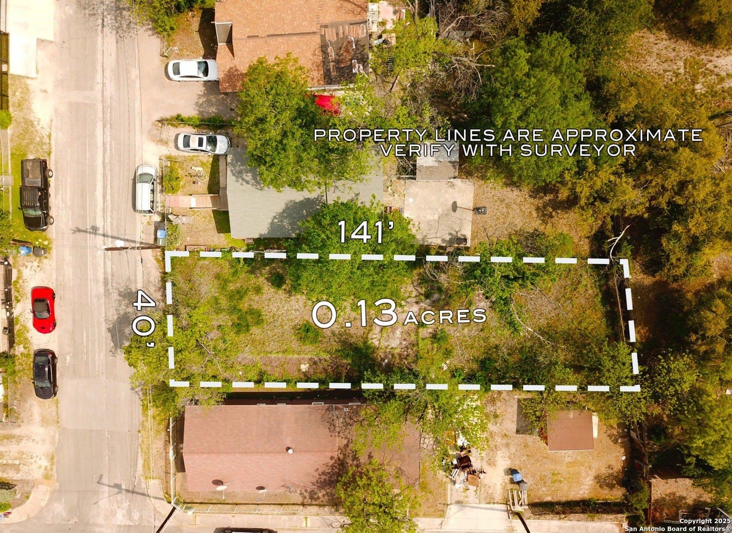 0.13 acres in Bexar County