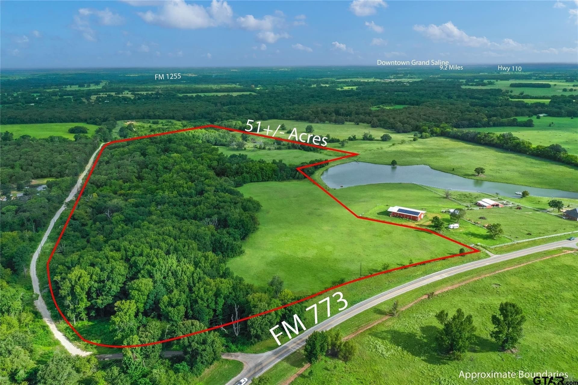 51 acres in Van Zandt County