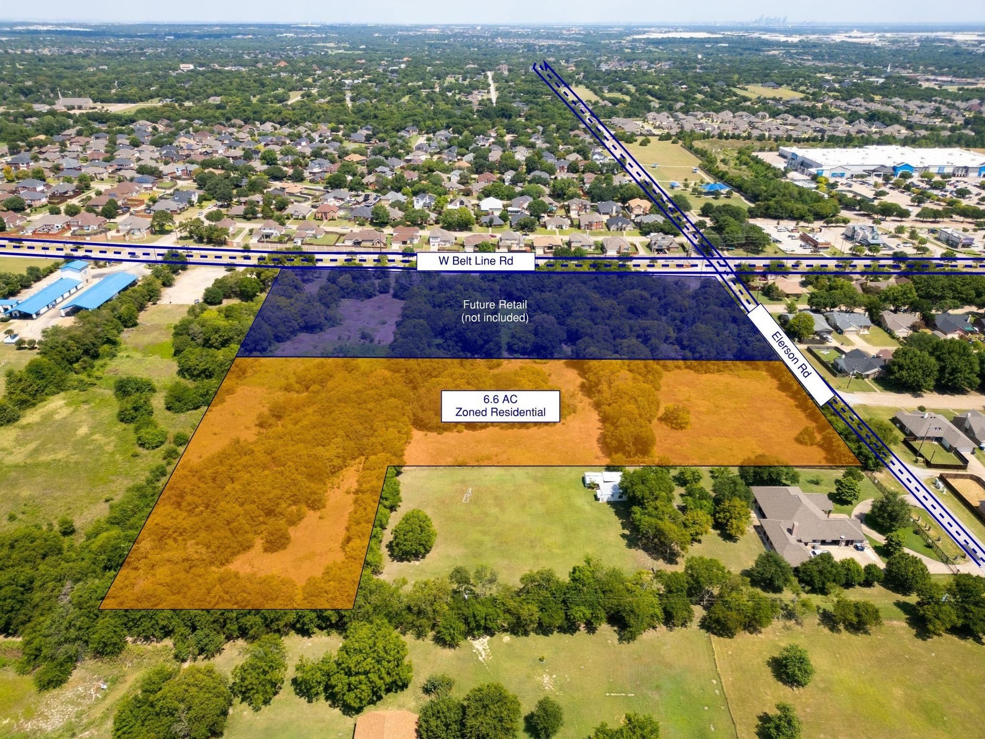 6.06 acres in Dallas County