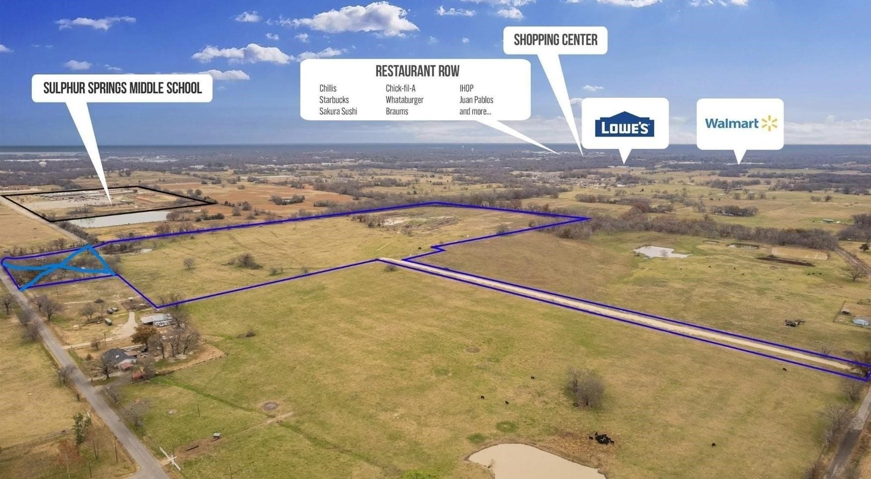 47.8 acres in Hopkins County