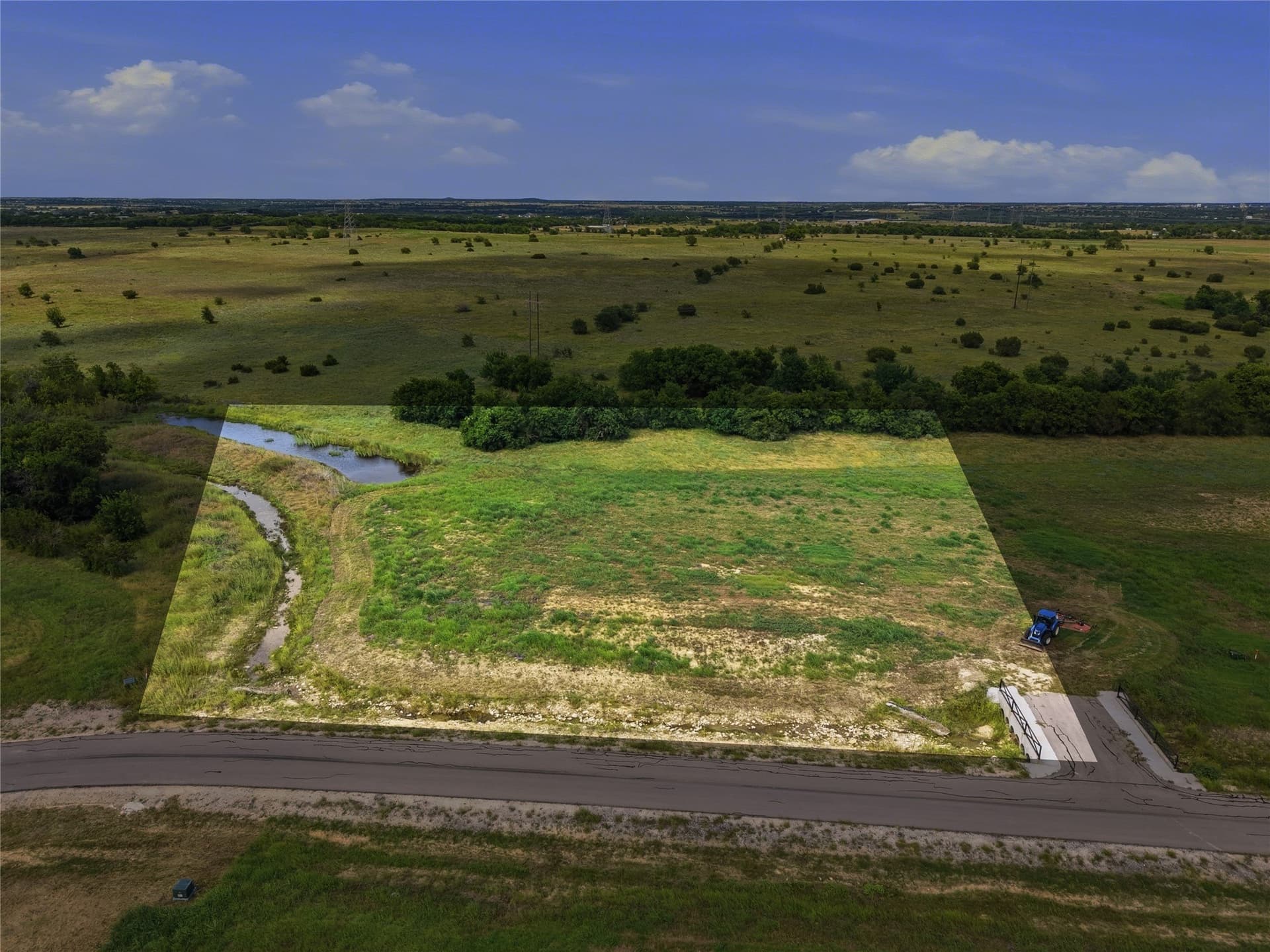 2.13 acres in Johnson County