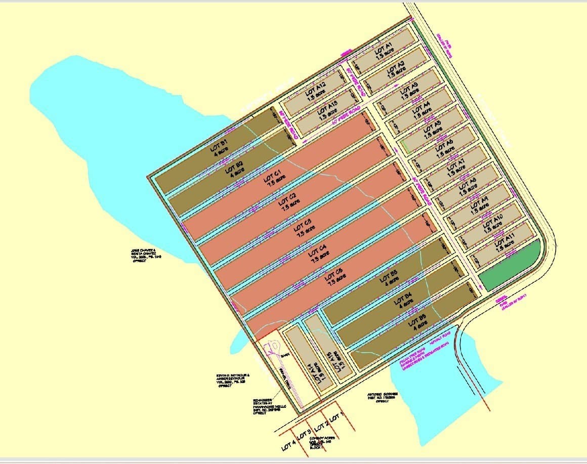 2 acres in Ellis County