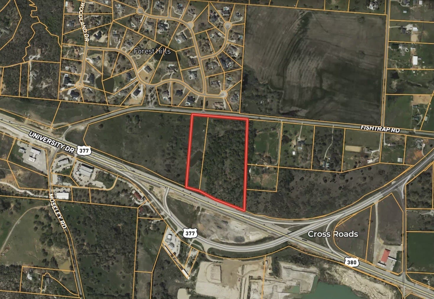 18.3 acres in Denton County