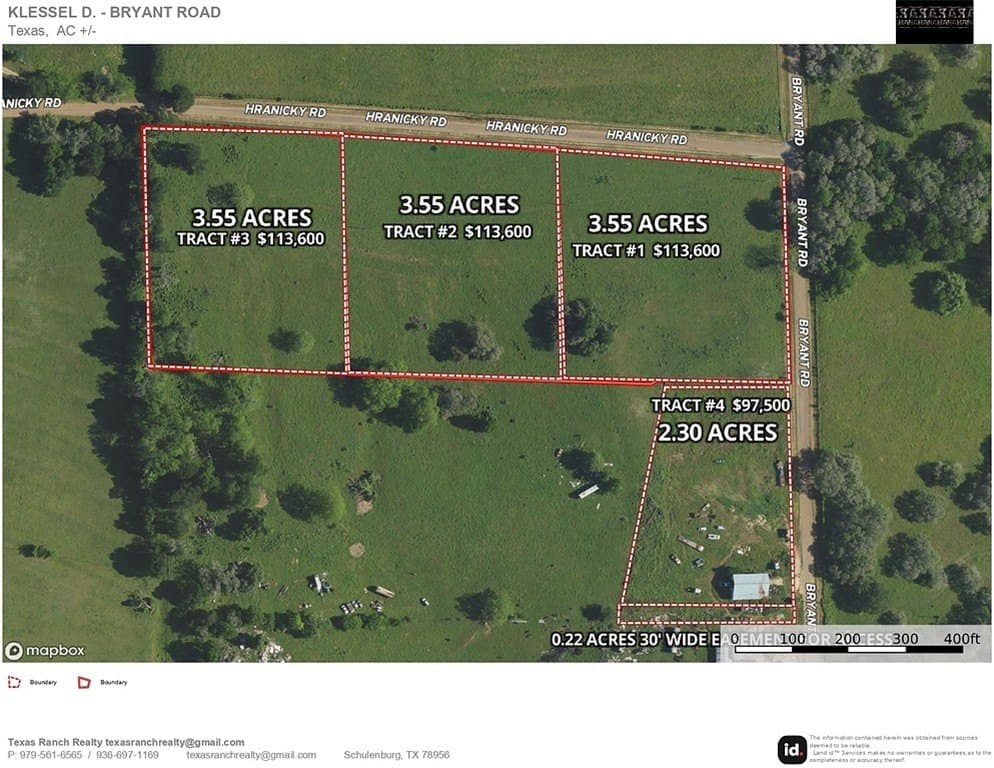 3.55 acres in Fayette County