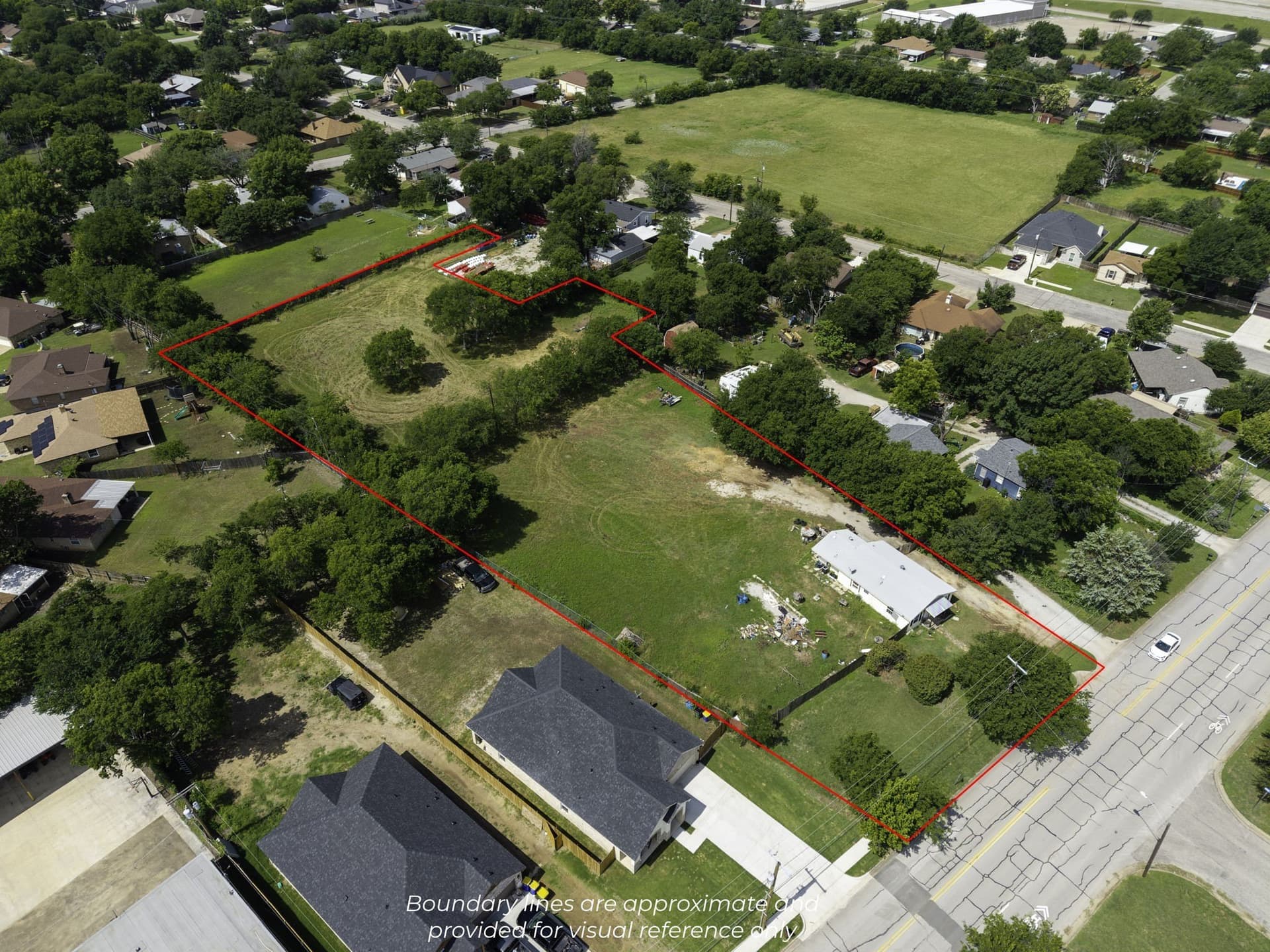 1.74 acres in Tarrant County