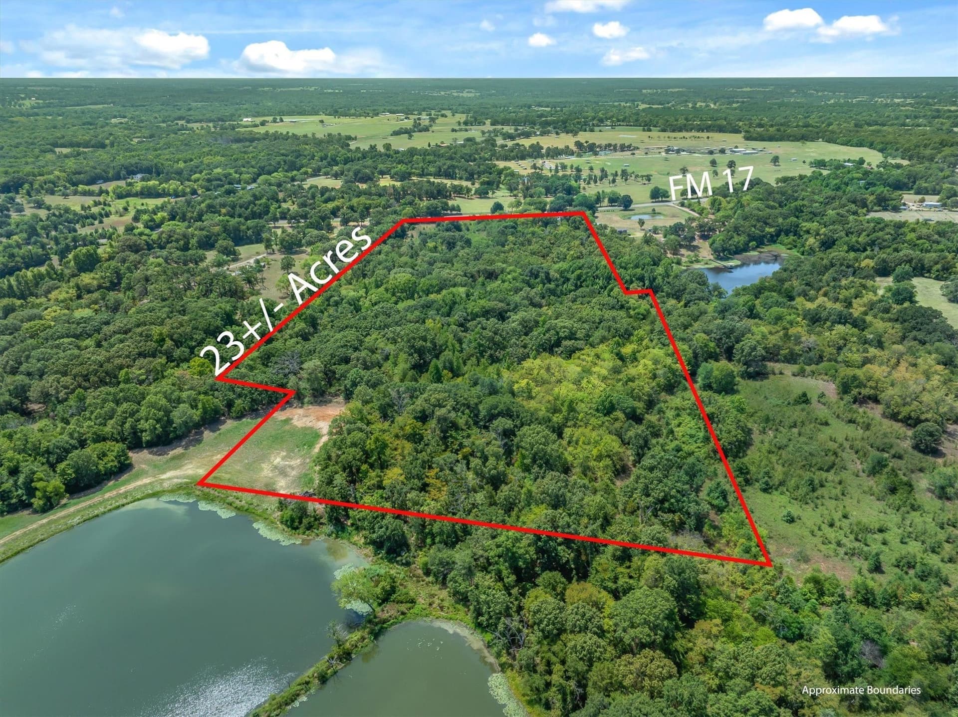 24 acres in Van Zandt County
