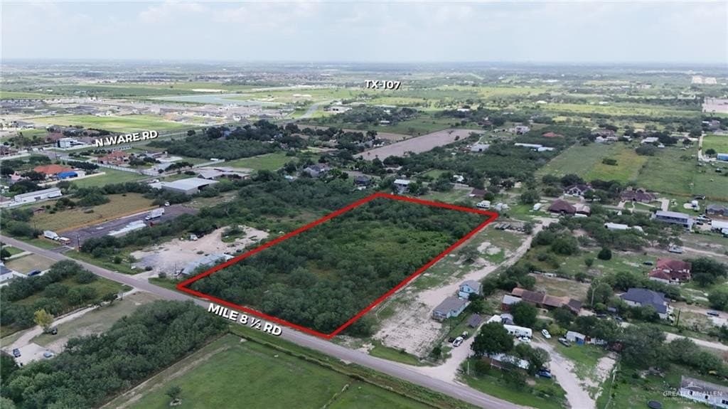 4.93 acres in Hidalgo County