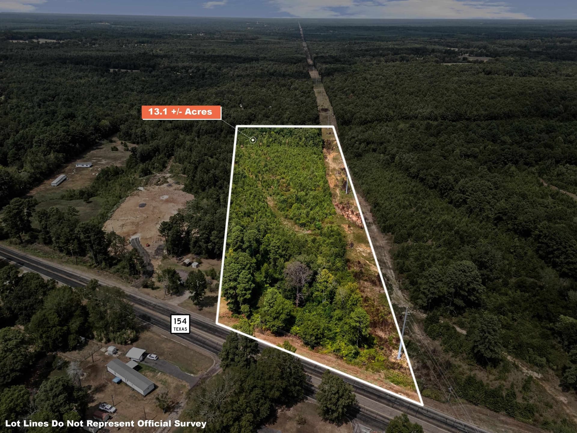 13.1 acres in Harrison County