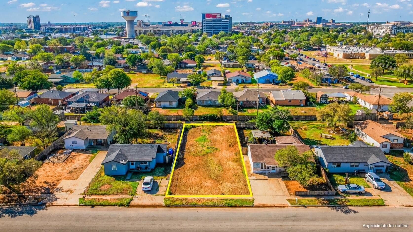 0.14 acres in Lubbock County