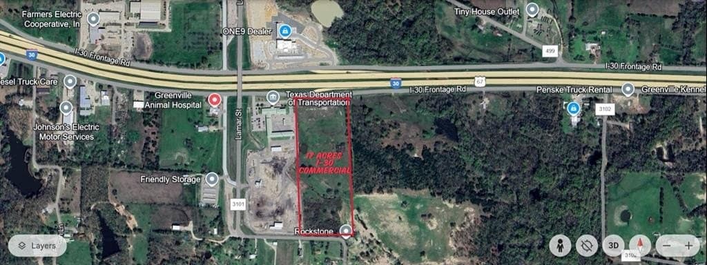 16 acres in Hunt County