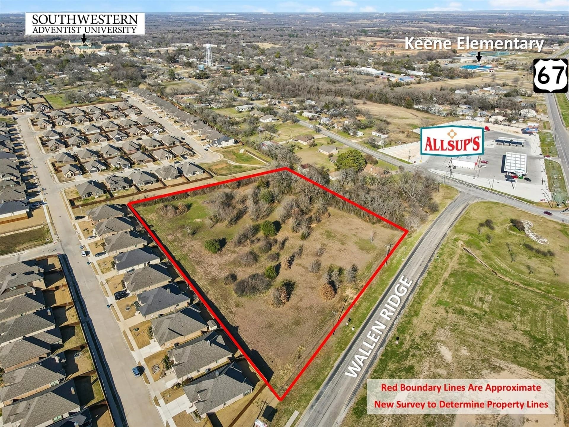4.94 acres in Johnson County