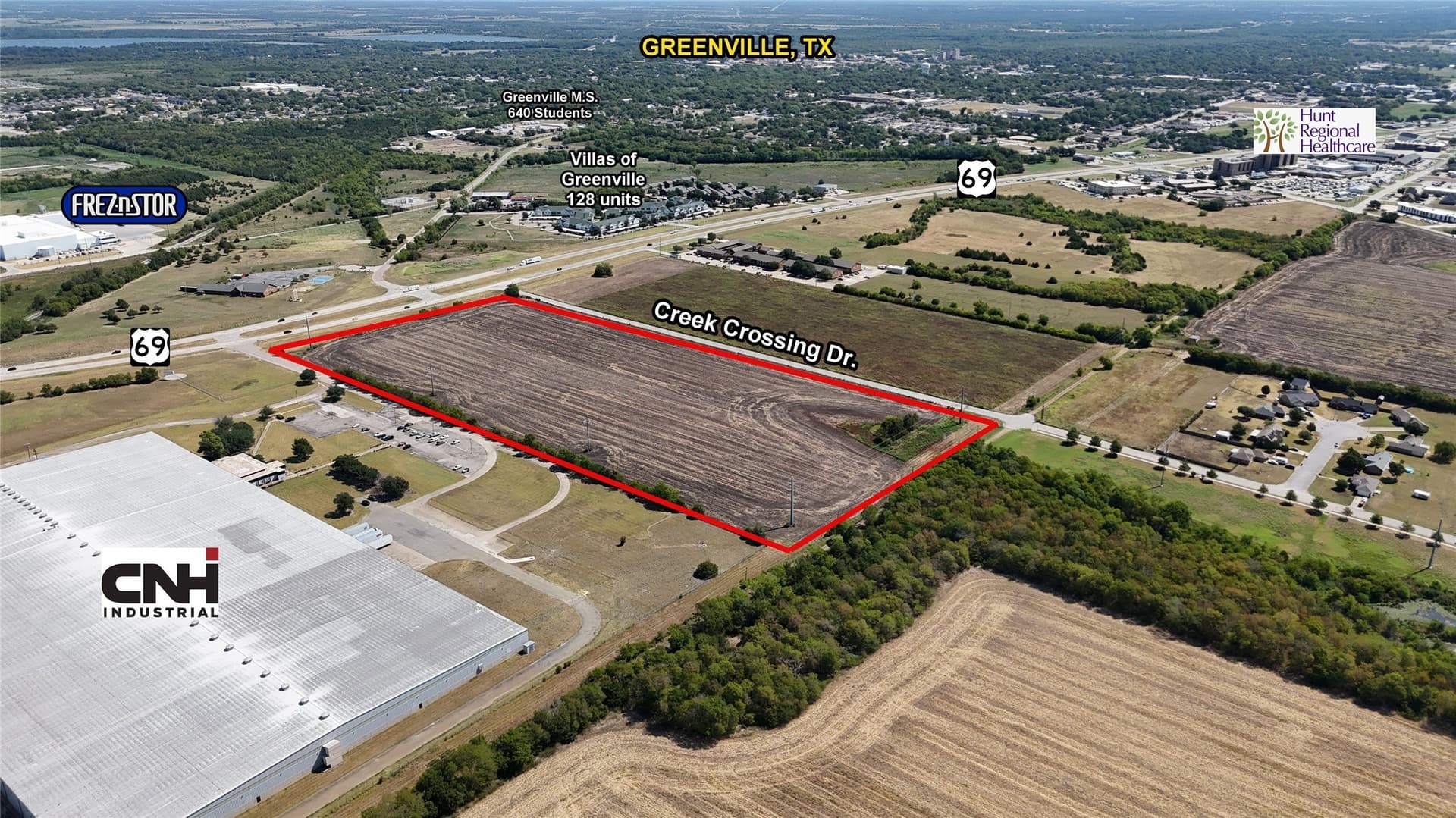 21.2 acres in Hunt County