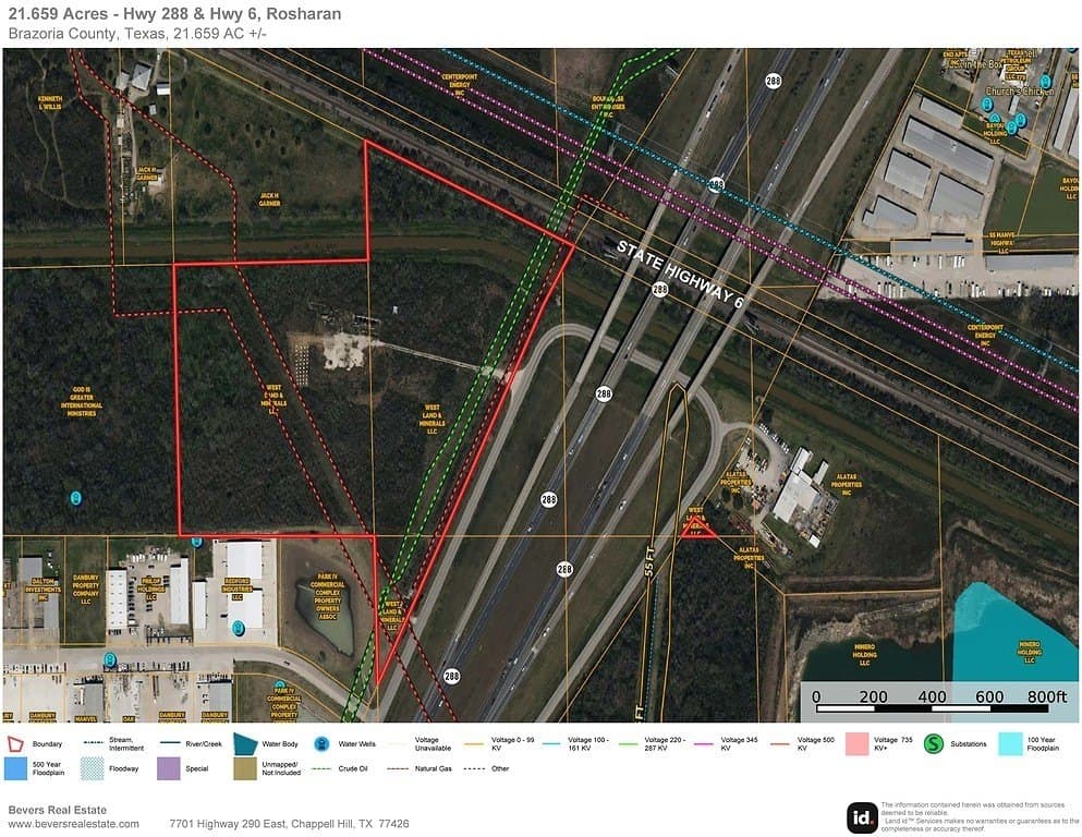 21.66 acres in Brazoria County