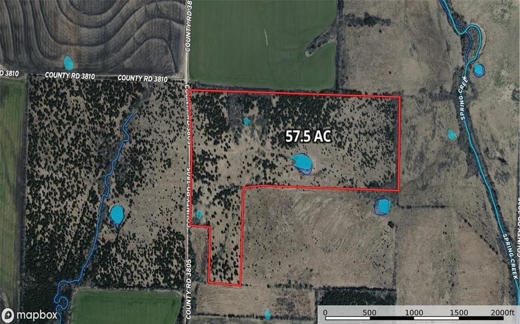 57.5 acres in Fannin County