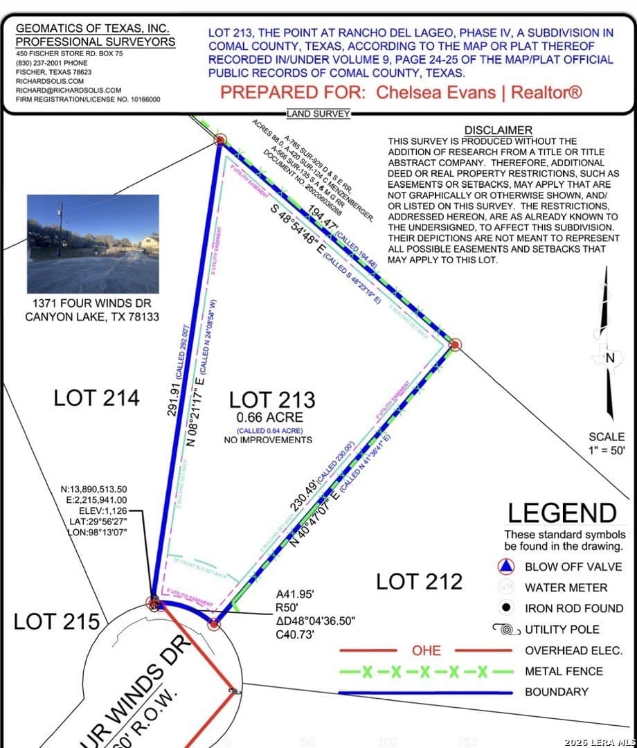 0.64 acres in Comal County