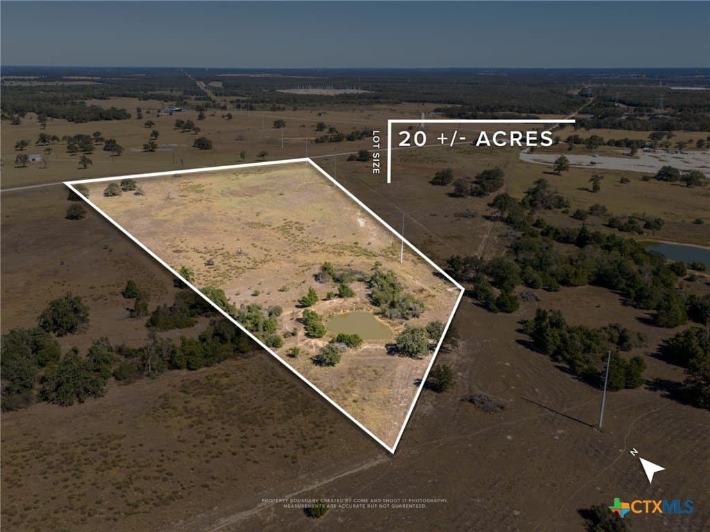 20 acres in Milam County