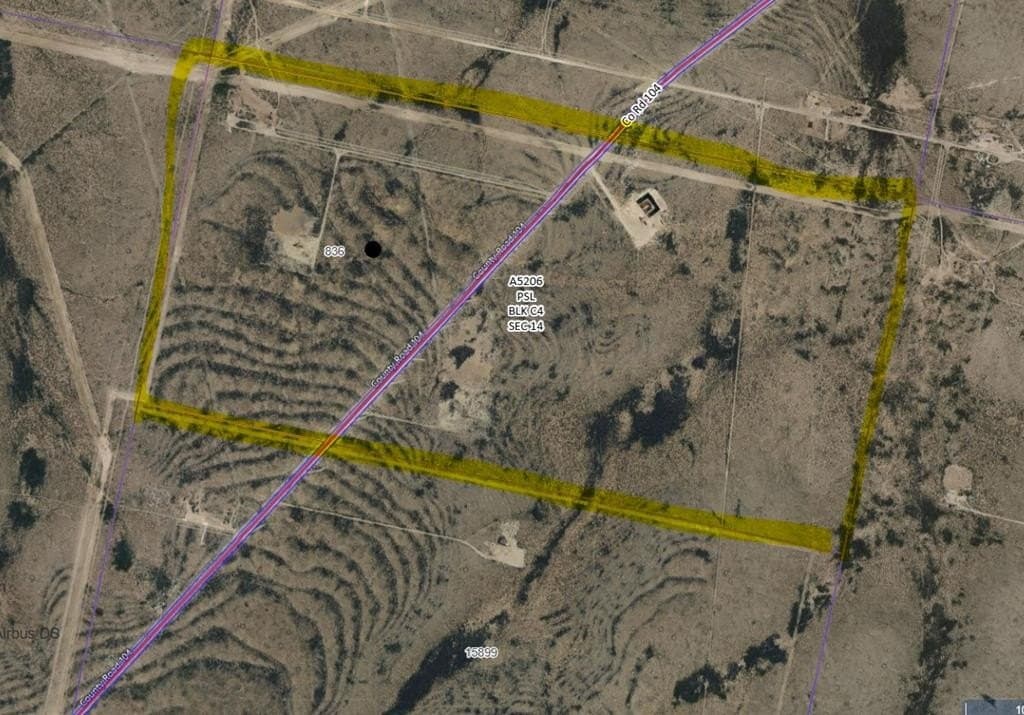 320 acres in Reeves County