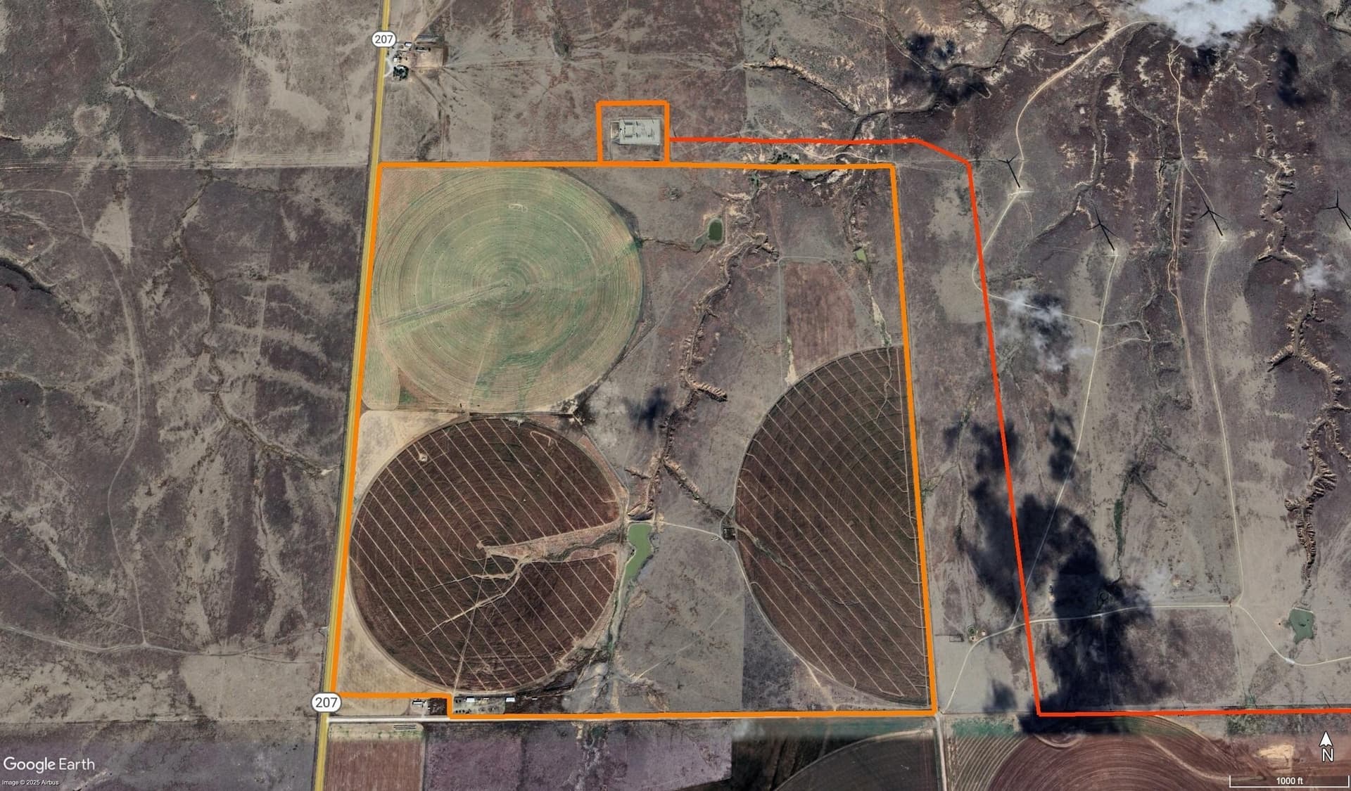 635 acres in Carson County