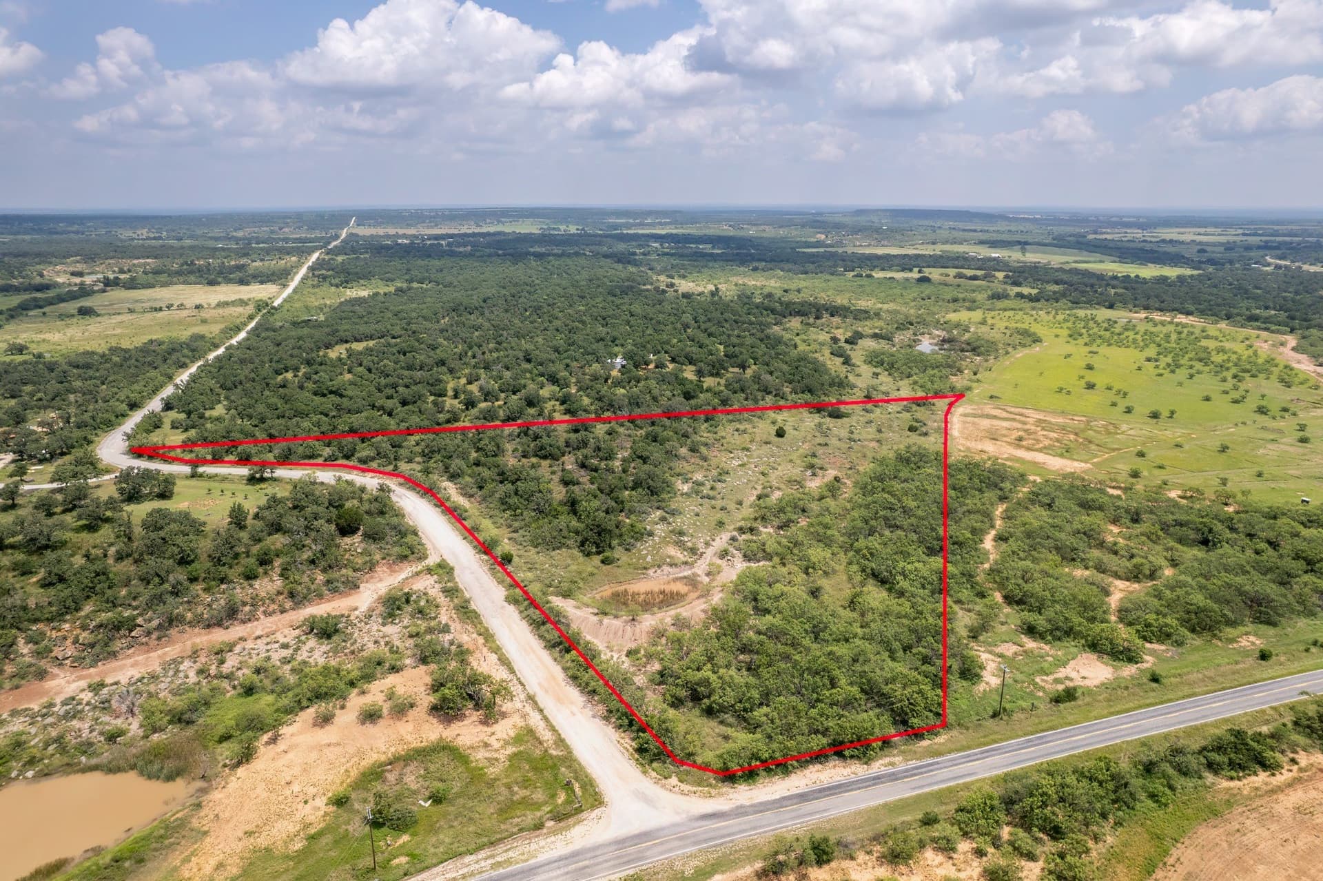 10 acres in Brown County