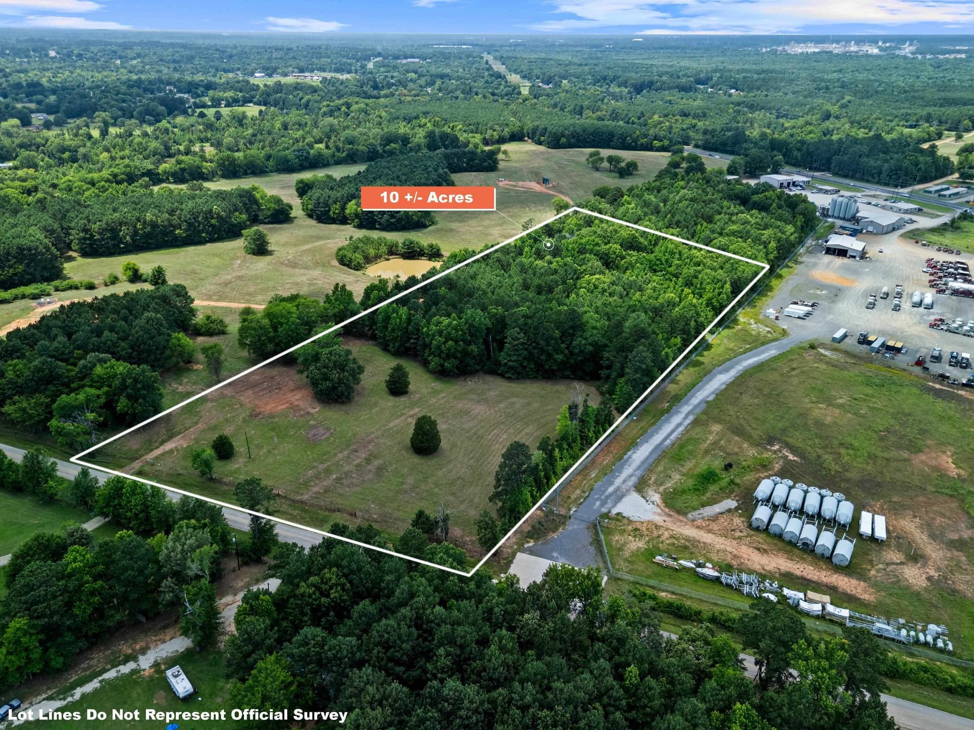 10 acres in Gregg County