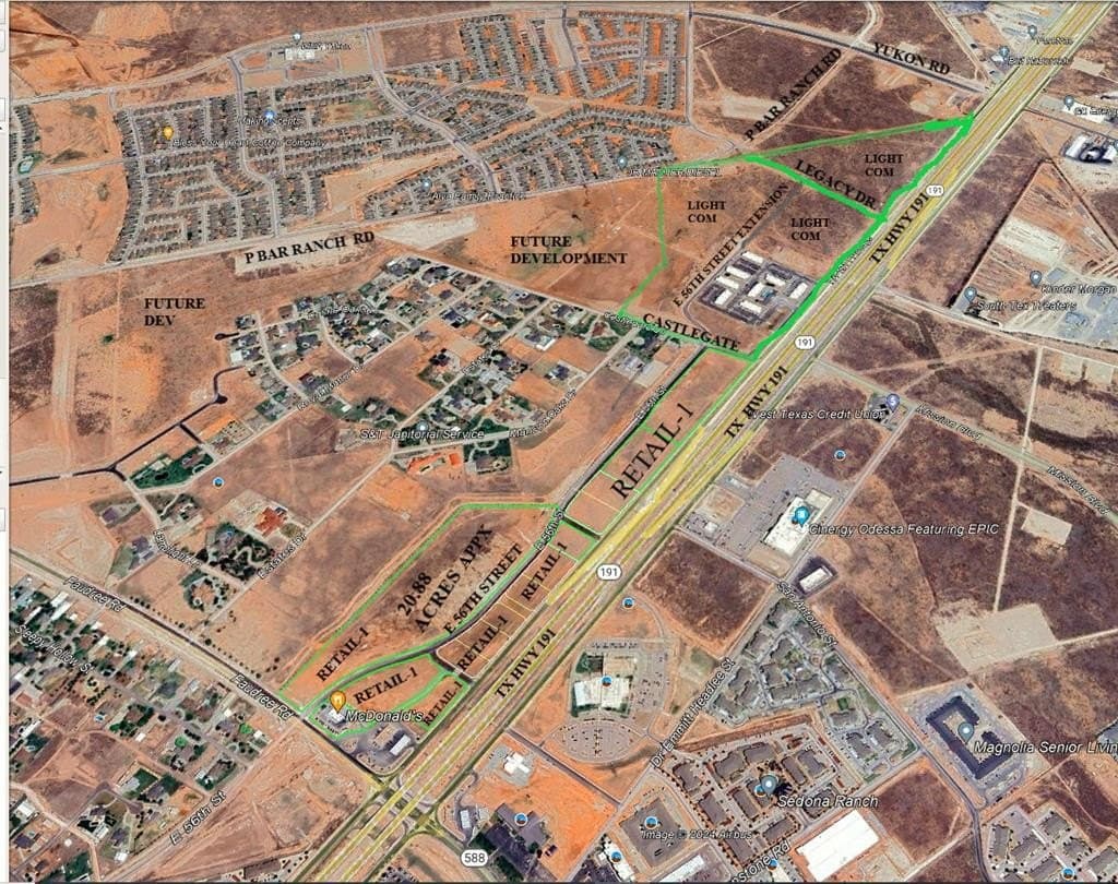 1.93 acres in Midland County