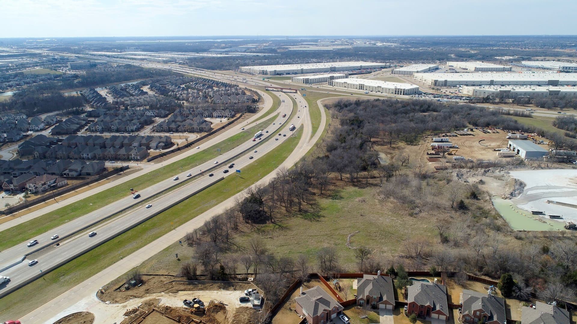 1.3 acres in Denton County