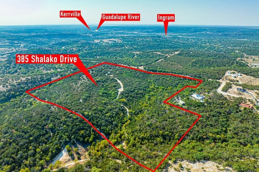 49.24 acres in Kerr County