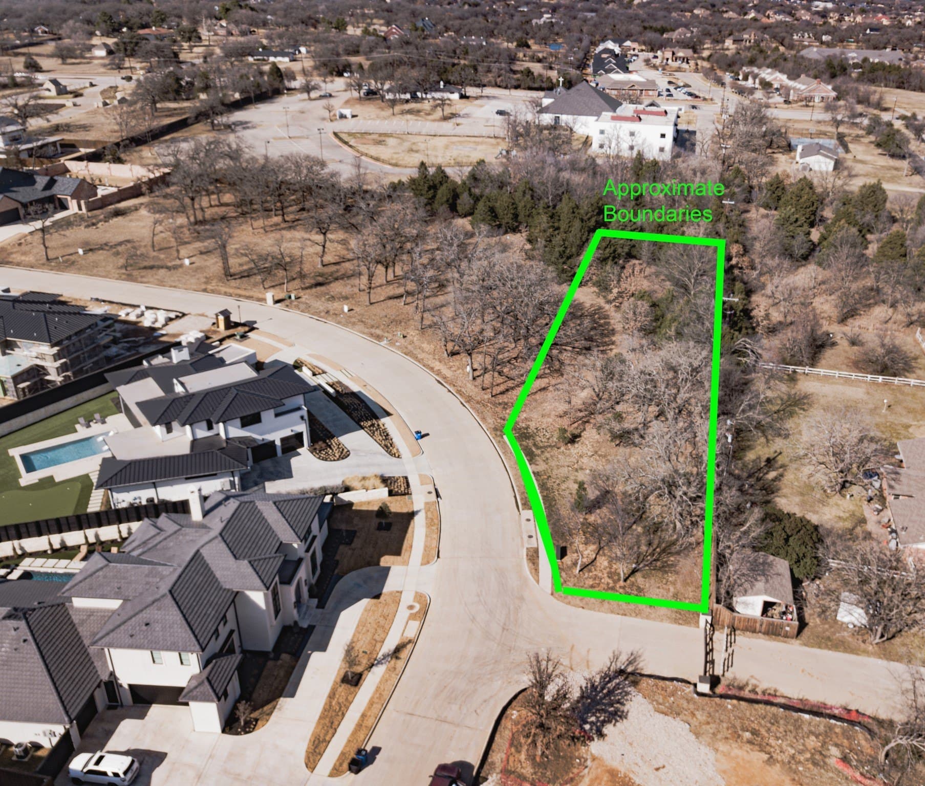 0.8 acres in Tarrant County