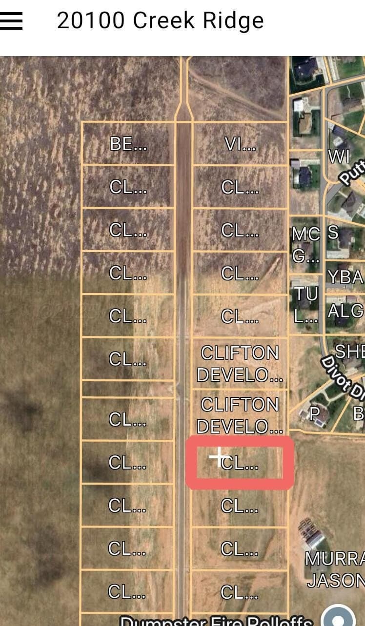 2 acres in Randall County
