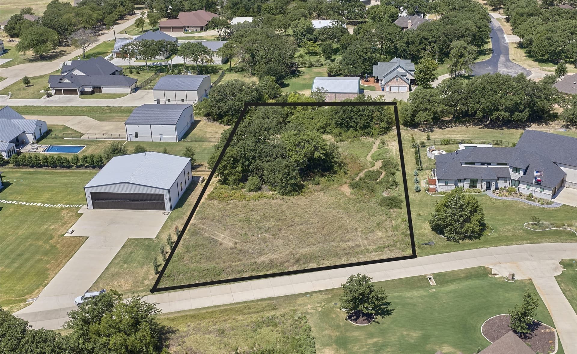 1.11 acres in Denton County - photo 2