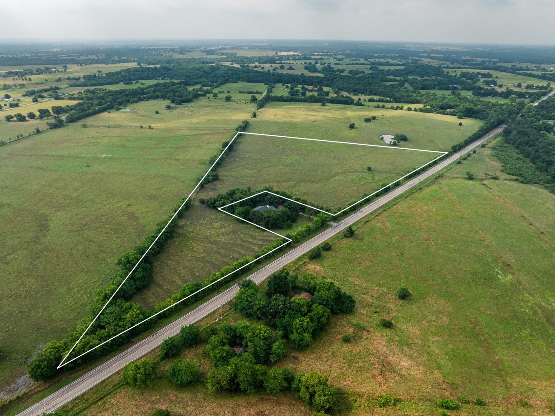 13.74 acres in Hunt County