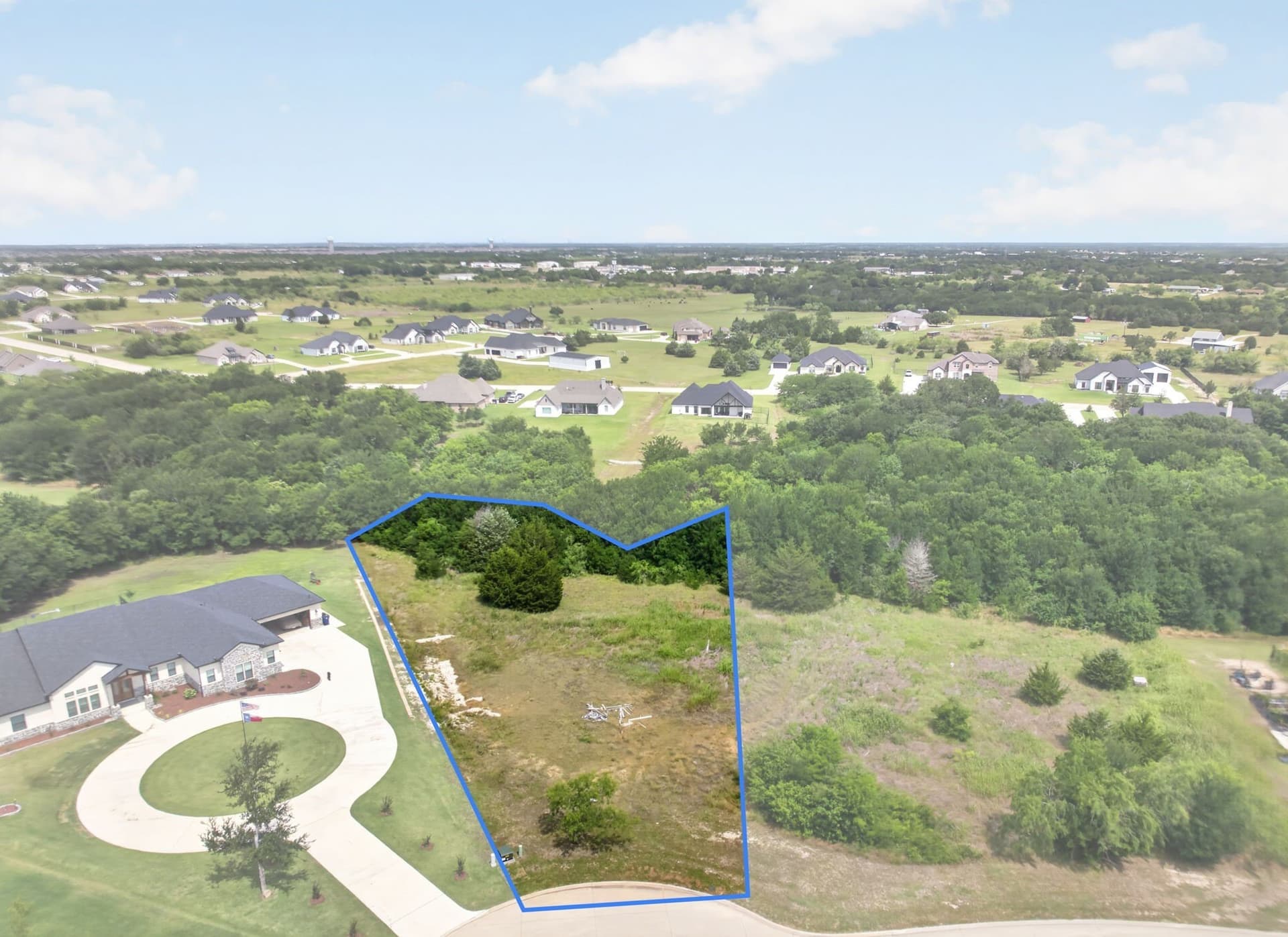 1.36 acres in Rockwall County