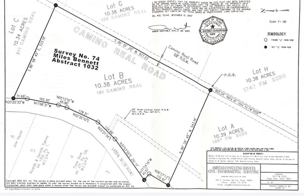 10.38 acres in Maverick County