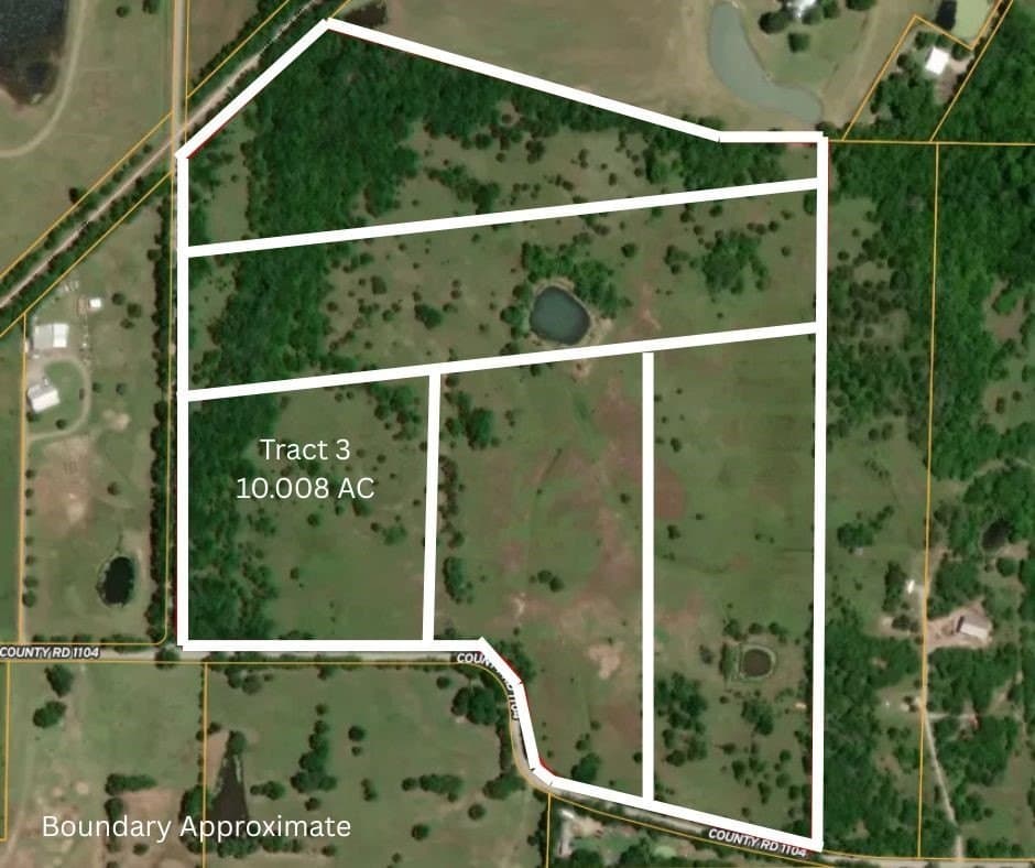 10.03 acres in Hunt County