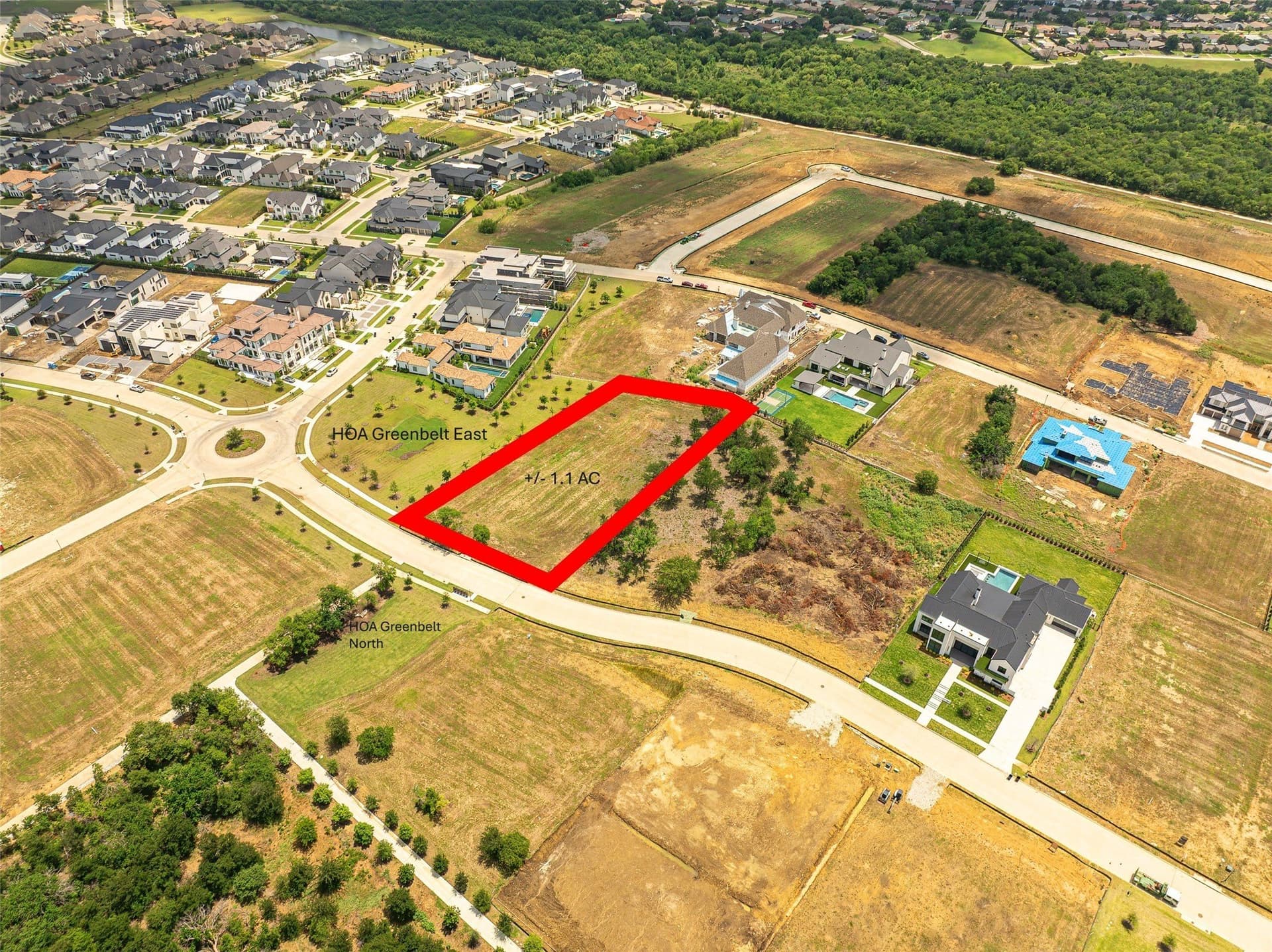 1.1 acres in Denton County - photo 9