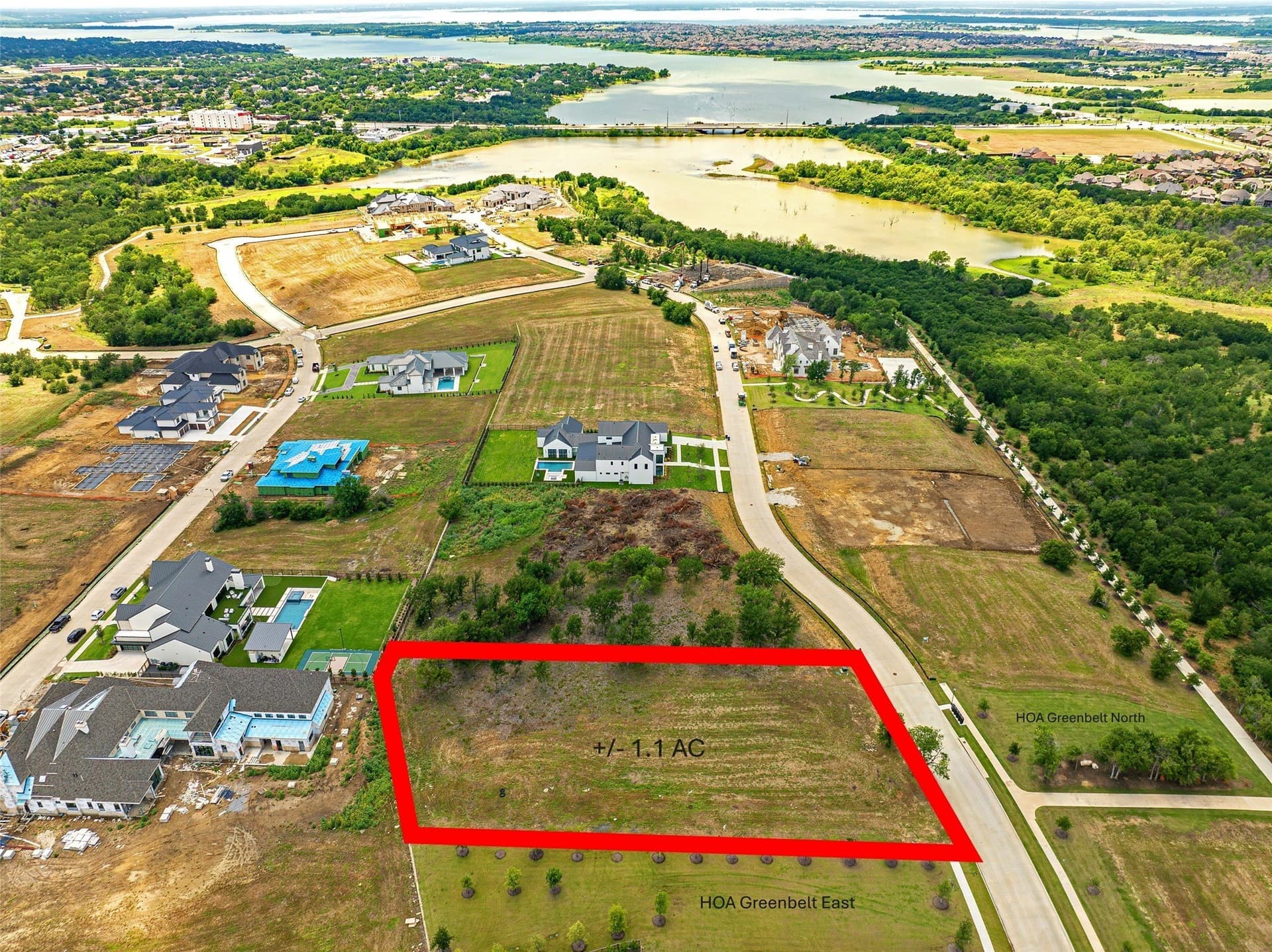 1.1 acres in Denton County - photo 6