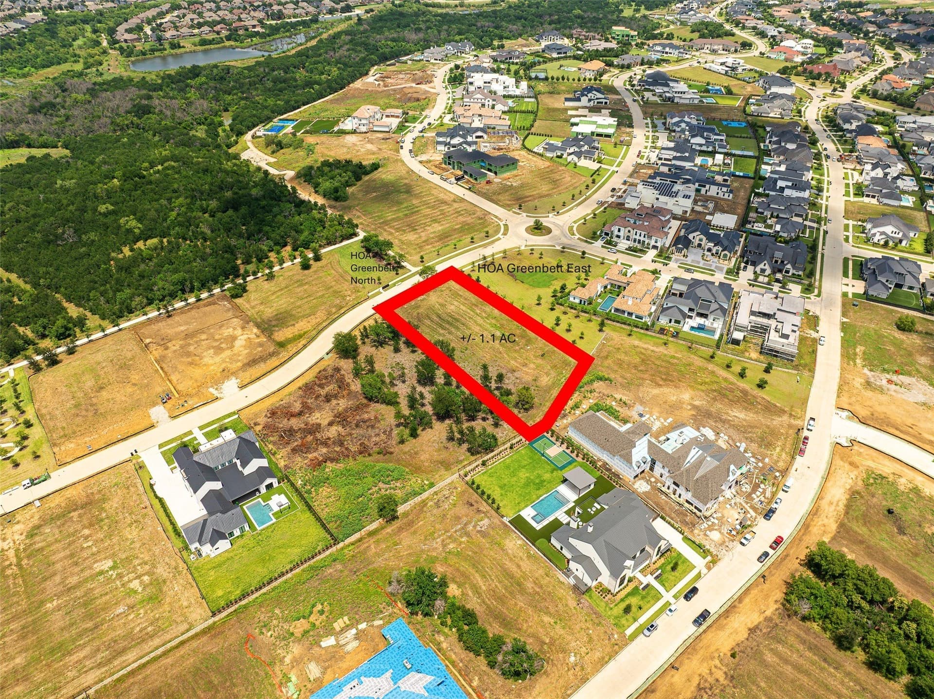 1.1 acres in Denton County gallery image 2