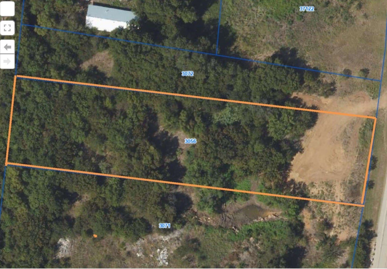 2 acres in Clay County